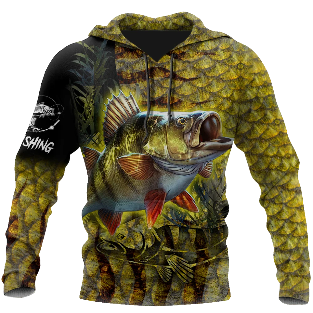 Yellow Perch Fishing 3D All Over Printed Men Hoodie Harajuku Streetwear Autumn Sweatshirt Unisex Fashion Casual Jacket L699
Yellow Perch Fishing 3D All Over Printed Men Hoodie Harajuku Streetwear Autumn Sweatshirt Unisex Fashion Casual Jacket L699