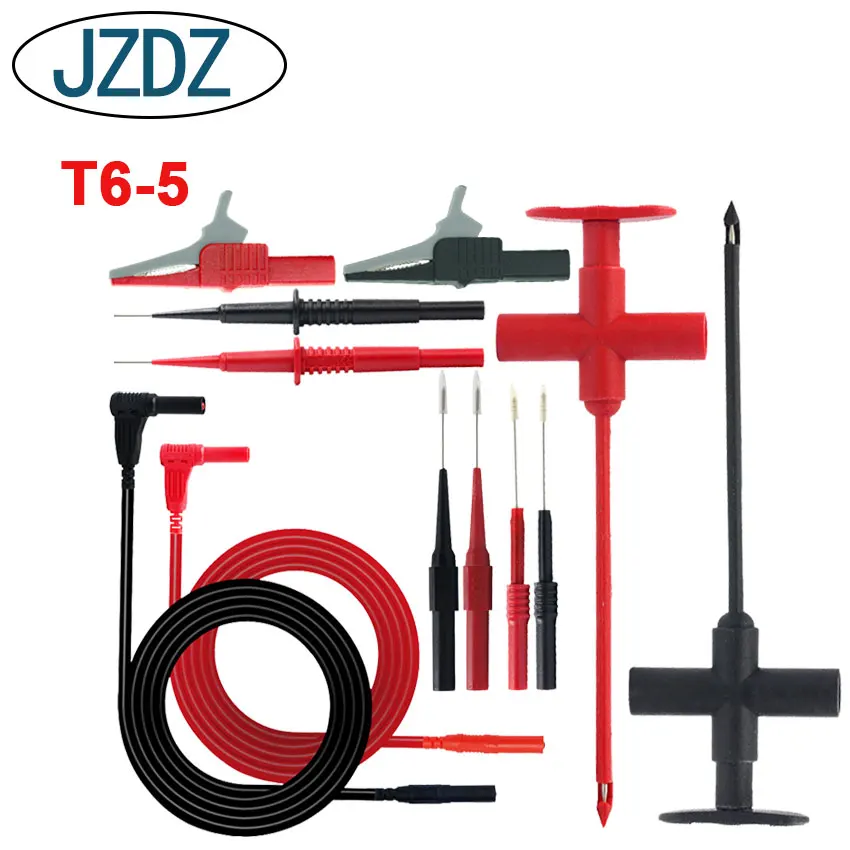 JZDZ Multimeter probes replaceable needles test leads kits probes for digital multimeter cable feeler for multimeter wire tips
JZDZ Multimeter probes replaceable needles test leads kits probes for digital multimeter cable feeler for multimeter wire tips