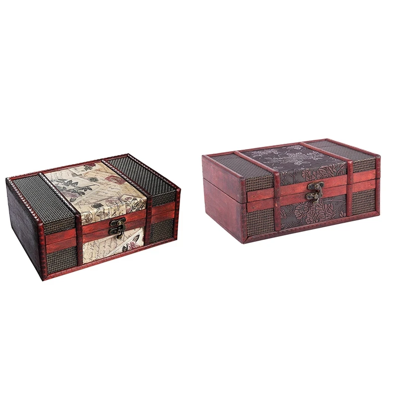 2x Treasure Box 9.0Inch Retro Stamps Small Trunk Box for Jewelry Storage,Treasure Cards Collection,Gift Box,Gifts and Home Decor
2x Treasure Box 9.0Inch Retro Stamps Small Trunk Box for Jewelry Storage,Treasure Cards Collection,Gift Box,Gifts and Home Decor