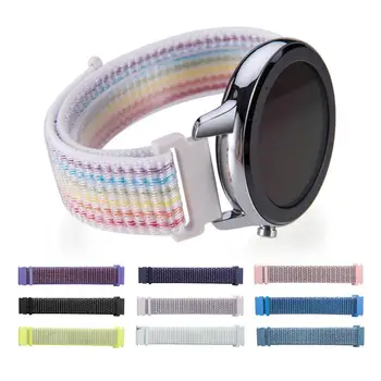 Colorful Smart Bracelet Suitable For Huami GTR Samsung Galaxy Active nylon loopback Strap 20mm Potable Watchband For Women & Men
Colorful Smart Bracelet Suitable For Huami GTR Samsung Galaxy Active nylon loopback Strap 20mm Potable Watchband For Women & Men