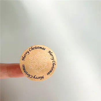 100PCS/lot Round Snowflake Merry Christmas DIY Multifunction Kraft paper Bakery Sealing package label sticker Decoration Gifts
100PCS/lot Round Snowflake Merry Christmas DIY Multifunction Kraft paper Bakery Sealing package label sticker Decoration Gifts