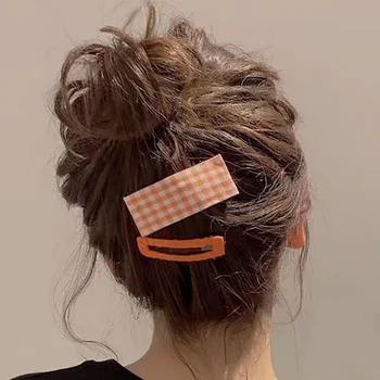 2Pcs Girls Hair Clips Korean Cute Plaid Hairpins Children Lovely Hair Clips Princess Barrettes Headwear Kids Hair Accessories
2Pcs Girls Hair Clips Korean Cute Plaid Hairpins Children Lovely Hair Clips Princess Barrettes Headwear Kids Hair Accessories