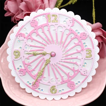 KSCRAFT Romantic Clock Metal Cutting Dies Stencils for DIY Scrapbooking Decorative Embossing DIY Paper Cards
KSCRAFT Romantic Clock Metal Cutting Dies Stencils for DIY Scrapbooking Decorative Embossing DIY Paper Cards