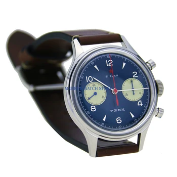 Red Star Mechanical Chronograph For Seagull 1963 ST1901 Movement Mens Pilot Watch Flieger B-UHR Handwinding Military Panda Blue
Red Star Mechanical Chronograph For Seagull 1963 ST1901 Movement Mens Pilot Watch Flieger B-UHR Handwinding Military Panda Blue