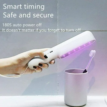 Household Portable LED UV Light Stick Small Handheld Type UV Lamp Closet Cabinet Toothbrush Cleaning Tool
Household Portable LED UV Light Stick Small Handheld Type UV Lamp Closet Cabinet Toothbrush Cleaning Tool