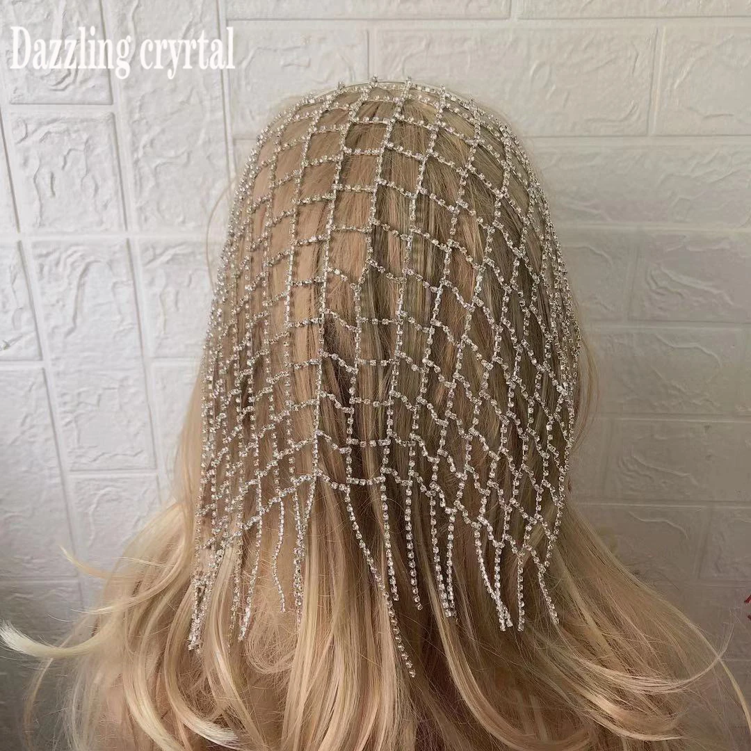 Bohemia Bridal Wedding headdress fashion exquisite shiny Rhinestone Crystal Headband for women's hair accessories
Bohemia Bridal Wedding headdress fashion exquisite shiny Rhinestone Crystal Headband for women's hair accessories