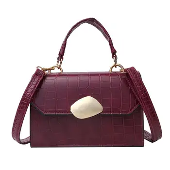 Women Ladies Girls Bag Tote Handbag Shoulder Crossbody Retro Solid Alligator Leather Versatile Simple color Temperament H1
Women Ladies Girls Bag Tote Handbag Shoulder Crossbody Retro Solid Alligator Leather Versatile Simple color Temperament H1