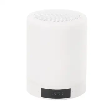 M6 Night Lights LED Light Function Touch Metal Horn Net Alarm Clock Bluetooth Audio Touch Light Bedside Mini Desk Lamp
M6 Night Lights LED Light Function Touch Metal Horn Net Alarm Clock Bluetooth Audio Touch Light Bedside Mini Desk Lamp