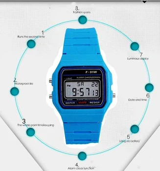 Rectangle Digital Dial Plastic Band Strap Wrist Watch Sports Electronic Watch Multi-Function Alarm Clock Childrens Square watch
Rectangle Digital Dial Plastic Band Strap Wrist Watch Sports Electronic Watch Multi-Function Alarm Clock Childrens Square watch