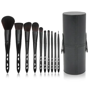 10PCS Perforated Brush Handle Barrel-Box Black Makeup Brushes Tube Set Cosmetic Makeup Tools Face Blush Brush Eyeshadow Brush
10PCS Perforated Brush Handle Barrel-Box Black Makeup Brushes Tube Set Cosmetic Makeup Tools Face Blush Brush Eyeshadow Brush