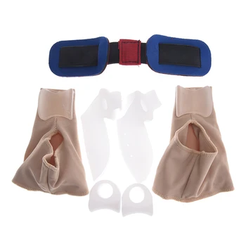 7Pcs/set Gel Foot Toe Separator Hallux Valgus Correction Set Adjuster Pain Relief Straighten Bent Toes Foot Brace
7Pcs/set Gel Foot Toe Separator Hallux Valgus Correction Set Adjuster Pain Relief Straighten Bent Toes Foot Brace