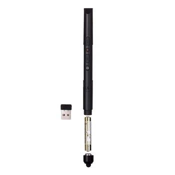 Wireless Presenter RF 2.4GHz Mini USB Wireless Presenter Powerpoint PPT Presentation Pointer Remote Control
Wireless Presenter RF 2.4GHz Mini USB Wireless Presenter Powerpoint PPT Presentation Pointer Remote Control