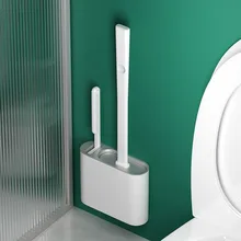 Silicone Toilet Brush Household Toilet Daily Cleaning Set Wall Mounted Toilet Brush
Silicone Toilet Brush Household Toilet Daily Cleaning Set Wall Mounted Toilet Brush