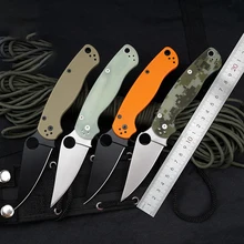 High Quality 440 Blade Folding Knife G10 Handle Outdoor Camping Survival Military Knives Portable Self-defense Pocket EDC Tool
High Quality 440 Blade Folding Knife G10 Handle Outdoor Camping Survival Military Knives Portable Self-defense Pocket EDC Tool