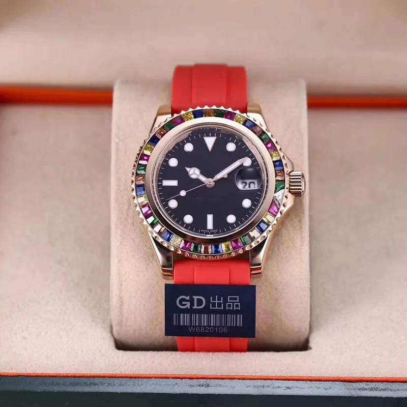 yacht 40mm Watch Men master Miyota 8215 Automatic Mechanical Watch Sport Swim Clock Stainless Mechanical AAA
yacht 40mm Watch Men master Miyota 8215 Automatic Mechanical Watch Sport Swim Clock Stainless Mechanical AAA