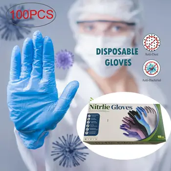 50 Pairs Disposable Nitrile Gloves Powder Free High elasticity thick Latex Single Use Gloves Daily protective gloves
50 Pairs Disposable Nitrile Gloves Powder Free High elasticity thick Latex Single Use Gloves Daily protective gloves