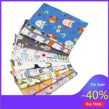 100% Cotton Fabric for Dress Designer Fabric Kid Cartoon Elephant Dinosaur Cloth Sheet Sewing Patches Home Textile 45*150cm 1pc
100% Cotton Fabric for Dress Designer Fabric Kid Cartoon Elephant Dinosaur Cloth Sheet Sewing Patches Home Textile 45*150cm 1pc