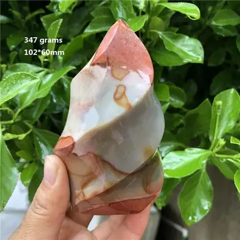 Wholesale 1PC Natural Ocean Jasper Quartz Crystal Flame Shaped Stones Mineral Specimen Decor Natural Quartz Crystals
Wholesale 1PC Natural Ocean Jasper Quartz Crystal Flame Shaped Stones Mineral Specimen Decor Natural Quartz Crystals