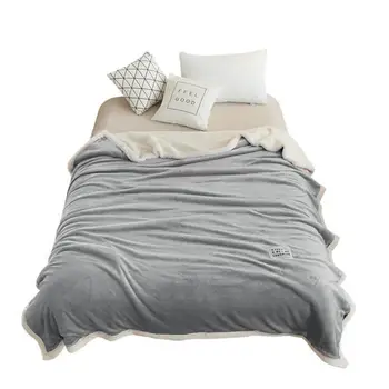 Double-Deck Warm Blanket Flannel+Wool Winter Christmas Gift Hotel Flannel Wool Blanket Super Soft Home Office Faux Fur Wedding
Double-Deck Warm Blanket Flannel+Wool Winter Christmas Gift Hotel Flannel Wool Blanket Super Soft Home Office Faux Fur Wedding