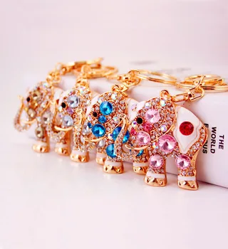 Fashion Europe Ornament Key Ring Thailand Exquisite Stone Elephant Keychain Cute Animal Girls Bags Key Ring Metal Pendant
Fashion Europe Ornament Key Ring Thailand Exquisite Stone Elephant Keychain Cute Animal Girls Bags Key Ring Metal Pendant