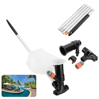 Pool Vacuum Cleaner Swimming Pool Vacuum Jet 5 Pole Sections Suction Tip Connector Inlet Portable Detachable Cleaning Tool
Pool Vacuum Cleaner Swimming Pool Vacuum Jet 5 Pole Sections Suction Tip Connector Inlet Portable Detachable Cleaning Tool