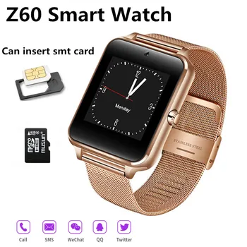 Z60 Smartwatch 2020 SIM Card LCD Bluetooth Metal Strap Camera Sedentary Reminder Sleep Monitor IP68 W26 Smart Bracelet Sport
Z60 Smartwatch 2020 SIM Card LCD Bluetooth Metal Strap Camera Sedentary Reminder Sleep Monitor IP68 W26 Smart Bracelet Sport