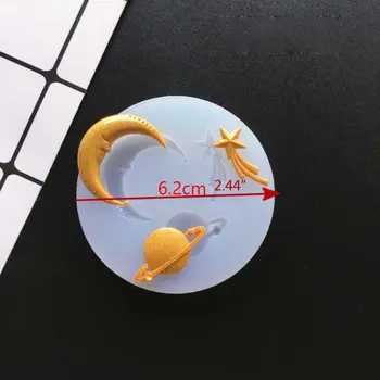 Ocean Shell Crab Boat Planet Moon Star Pendant Resin Silicone Mold Jewelry Tools E15E
Ocean Shell Crab Boat Planet Moon Star Pendant Resin Silicone Mold Jewelry Tools E15E
