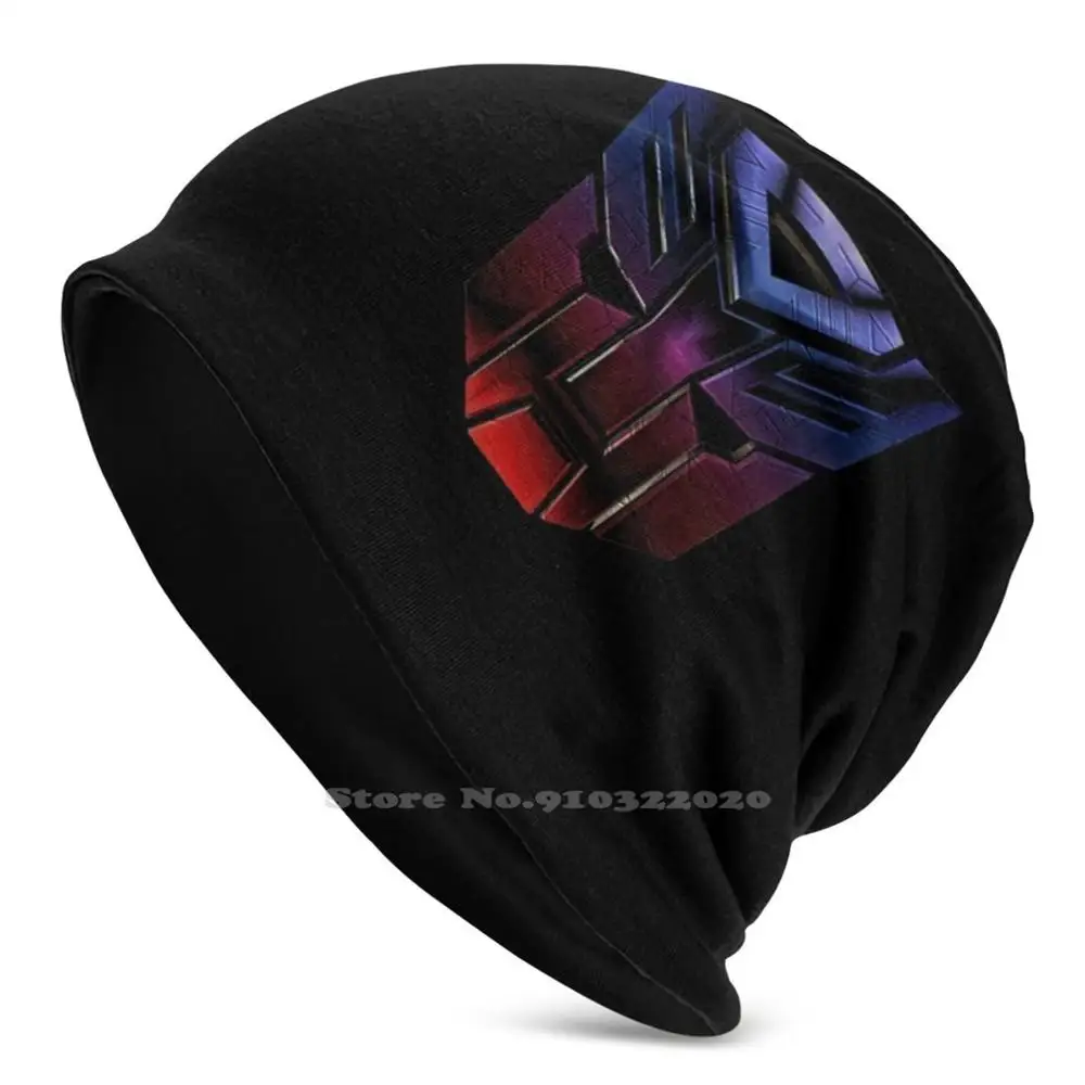 Ветрозащитная тонкая шапка Autobot Symbol унисекс для мужчин и женщин детей Decepticon Optimus