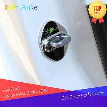 Car Door Lock Cover Caps Protective Stainless Steel Car-styling 4Pcs/Set For Ford Focus MK4 2018 2019 2020 Accessories
Car Door Lock Cover Caps Protective Stainless Steel Car-styling 4Pcs/Set For Ford Focus MK4 2018 2019 2020 Accessories