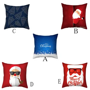 45x45cm Christmas Cushion Cover Sofa Cushion Pillow Cases Santa Claus Pillowcase Home Decorative Throw Pillowcase Decoration
45x45cm Christmas Cushion Cover Sofa Cushion Pillow Cases Santa Claus Pillowcase Home Decorative Throw Pillowcase Decoration