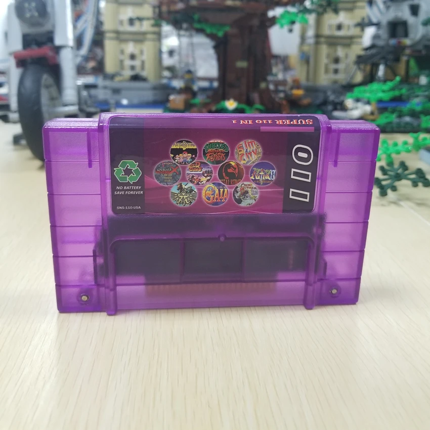 Super 110 in 1 Game Cartridge FRAM Chip Save File Chrono Trigger Zeldaed Link Soul Blazer Earthbound Contra III Killer Instinct
Super 110 in 1 Game Cartridge FRAM Chip Save File Chrono Trigger Zeldaed Link Soul Blazer Earthbound Contra III Killer Instinct