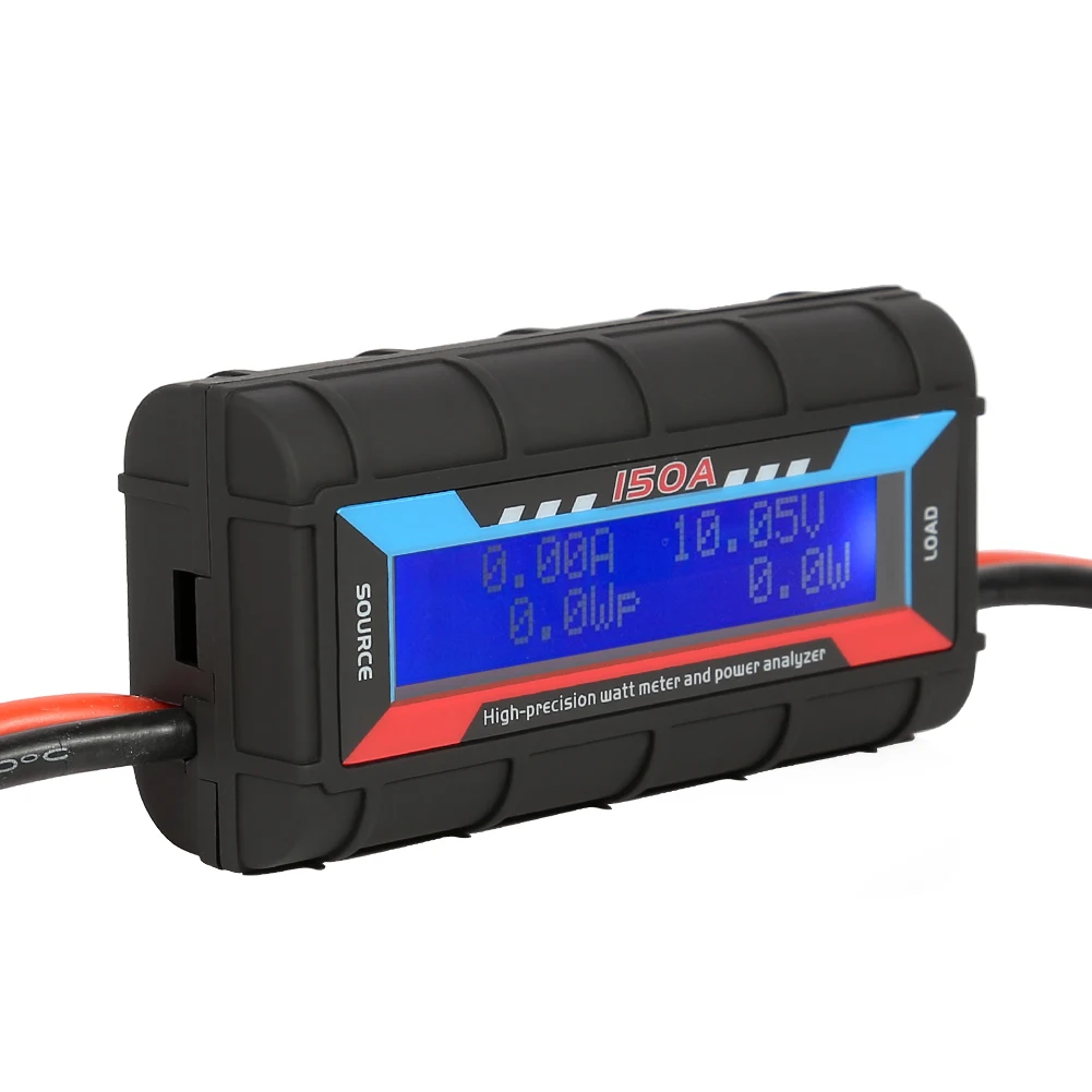 High-precision Digital LCD Wattmeter Power Meter DC 60V 100A /150A Watt Meter Checker Balance Voltage Analyzer RC Tools
High-precision Digital LCD Wattmeter Power Meter DC 60V 100A /150A Watt Meter Checker Balance Voltage Analyzer RC Tools