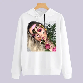 Hoodies women Fashion Printed Cartoon cute Designer hoodie for women flower face O-Neck New pattern Female style hoody ladies
Hoodies women Fashion Printed Cartoon cute Designer hoodie for women flower face O-Neck New pattern Female style hoody ladies