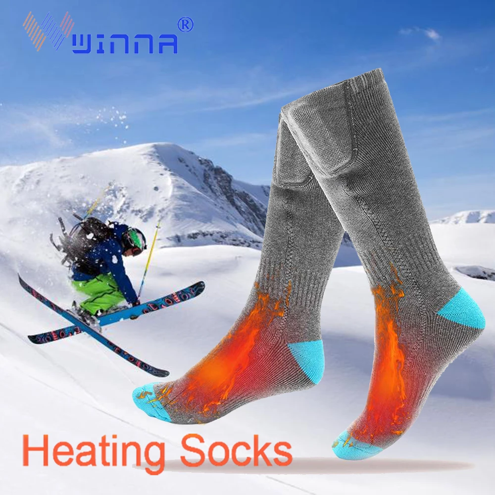 Heated Socks Rechargeable Heating Socks Unisex Foot Warmers Thermal Socks With 3 Heat Setting For Skiing Hiking Camping
Heated Socks Rechargeable Heating Socks Unisex Foot Warmers Thermal Socks With 3 Heat Setting For Skiing Hiking Camping