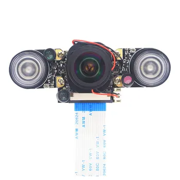 For Raspberry Pi Camera Module with Automatic IR-Cut Night Vision Camera 5MP HD Webcam for Raspberry Pi 4 Model B/3B+/3B/2B
For Raspberry Pi Camera Module with Automatic IR-Cut Night Vision Camera 5MP HD Webcam for Raspberry Pi 4 Model B/3B+/3B/2B