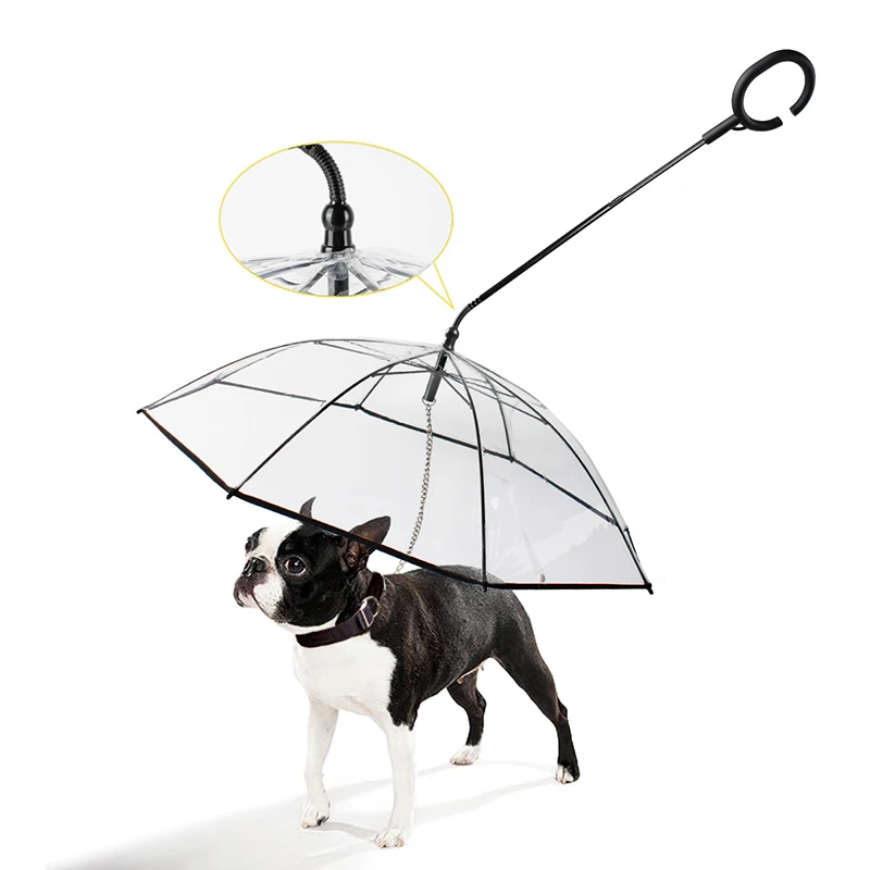 C-type 360 Degree Rotating Telescopic Pet Umbrella With Dog Chain Transparent Pet Dog Walking Accessories
C-type 360 Degree Rotating Telescopic Pet Umbrella With Dog Chain Transparent Pet Dog Walking Accessories