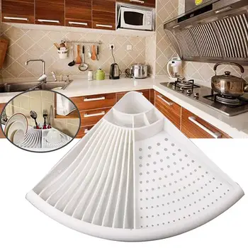 Creative Kitchen Storage Rack Dishware Drain Rack (White) Countertop Storage Box Dishware Storage Rack Dry Rack
Creative Kitchen Storage Rack Dishware Drain Rack (White) Countertop Storage Box Dishware Storage Rack Dry Rack