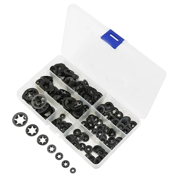 260Pcs M3 M4 M5 M6 M8 M10 M12 Push-on Locking Washers Star Nut Metal Quick Speed Star Nut Locking Fastener Assorted Kit
260Pcs M3 M4 M5 M6 M8 M10 M12 Push-on Locking Washers Star Nut Metal Quick Speed Star Nut Locking Fastener Assorted Kit