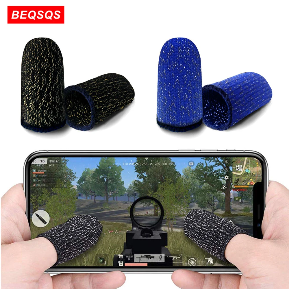 1Pair Finger Sleeves Mobile Game Controller Gloves, Anti-Sweat Full Touch Screen Sensitive Shoot Aim Joysticks Finger Gloves
1Pair Finger Sleeves Mobile Game Controller Gloves, Anti-Sweat Full Touch Screen Sensitive Shoot Aim Joysticks Finger Gloves