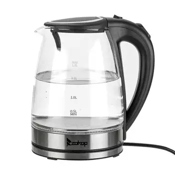 Stainless Steel Glass Electric Kettle Off Automatically Handheld Anti-hot Electric Kettle Household Kitchen Tools Kettle Mark CE
Stainless Steel Glass Electric Kettle Off Automatically Handheld Anti-hot Electric Kettle Household Kitchen Tools Kettle Mark CE