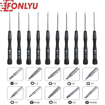BEST 10 in 1 Screwdriver Set T3 T4 T5 T6 P2 P5 PH00 PH000 Y2.5 Flat 2.0 Mobile Phone Laptop PC Opening Repair Tools Kit
BEST 10 in 1 Screwdriver Set T3 T4 T5 T6 P2 P5 PH00 PH000 Y2.5 Flat 2.0 Mobile Phone Laptop PC Opening Repair Tools Kit