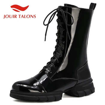 JOUIR TALONS Classics Round Toe Cross-tied Mid-calf Boots Casual Platform Square Heels Patent Gold Sliver Autumn women shoes
JOUIR TALONS Classics Round Toe Cross-tied Mid-calf Boots Casual Platform Square Heels Patent Gold Sliver Autumn women shoes