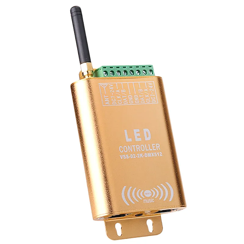 Wifi Connection Spi Controller,2048 Pixel Led Digital Addressable Controller,Dream Color Strip Light Controller with Micphone
Wifi Connection Spi Controller,2048 Pixel Led Digital Addressable Controller,Dream Color Strip Light Controller with Micphone