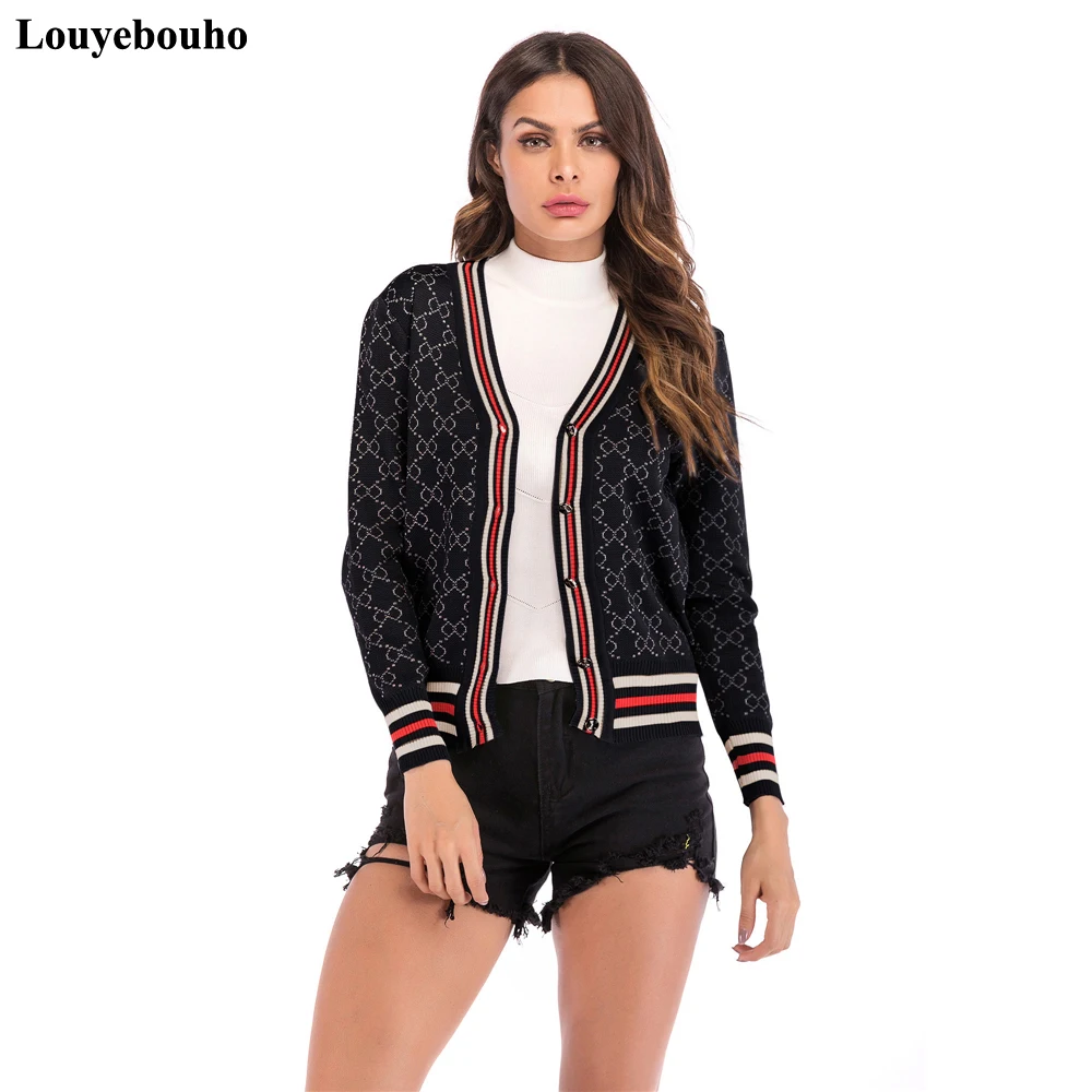 2019 Autumn Fashion Patchwork Short Knitted Bomber Jacket Winter Plaid V Neck Single Breasted Casual Thin Coat Knitting Outwear
2019 Autumn Fashion Patchwork Short Knitted Bomber Jacket Winter Plaid V Neck Single Breasted Casual Thin Coat Knitting Outwear