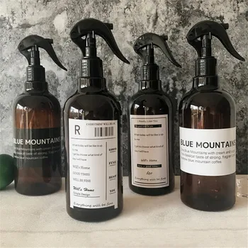 500ml Chic Plastic Bath Shampoo Storage Bottle with Sticker Nordic Brown Liquid Lotion Press Spray Bottle Travel Organizer Decor
500ml Chic Plastic Bath Shampoo Storage Bottle with Sticker Nordic Brown Liquid Lotion Press Spray Bottle Travel Organizer Decor