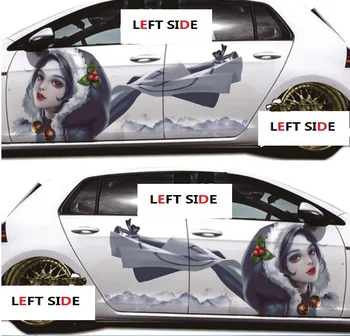 LEFT SIDE Car Stickers Cartoon Anime Car Scratch Stickers Creative Waterproof Sunscreen Car Modification Trim Decorative
LEFT SIDE Car Stickers Cartoon Anime Car Scratch Stickers Creative Waterproof Sunscreen Car Modification Trim Decorative