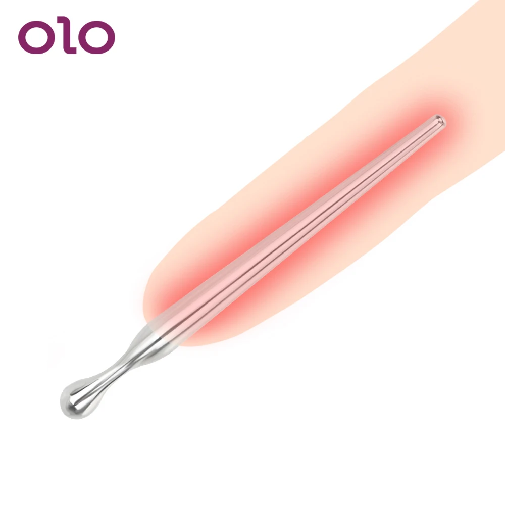 

OLO Catheter Sounding Dilator Urethral Prince Stretching Stainless Steel SM Penis Plug Horse Stimulate Sex Toys for Men Gay