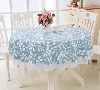 Flower Style Round Table Cloth Pastoral PVC Plastic Kitchen Tablecloth Oilproof Decorative Elegant Waterproof Fabric Table Cover
Flower Style Round Table Cloth Pastoral PVC Plastic Kitchen Tablecloth Oilproof Decorative Elegant Waterproof Fabric Table Cover