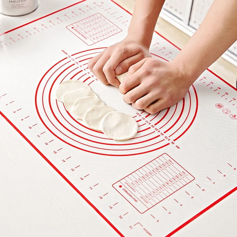 Non-Stick Silicone Baking Mat Pad Baking Sheet Glass Fiber Rolling Dough Mat Cookie Baking Kneading Mat Cooking Pastry Tools
Non-Stick Silicone Baking Mat Pad Baking Sheet Glass Fiber Rolling Dough Mat Cookie Baking Kneading Mat Cooking Pastry Tools