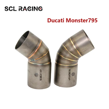 Alconstar 2Pcs/set Motorycle Motorbike Middle Pipe Link Pipe Connector For Ducati 795/796 Without Exhaust Motorcycle Accessories 
Alconstar 2Pcs/set Motorycle Motorbike Middle Pipe Link Pipe Connector For Ducati 795/796 Without Exhaust Motorcycle Accessories